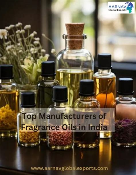 fragrance oil manufacturers in india
